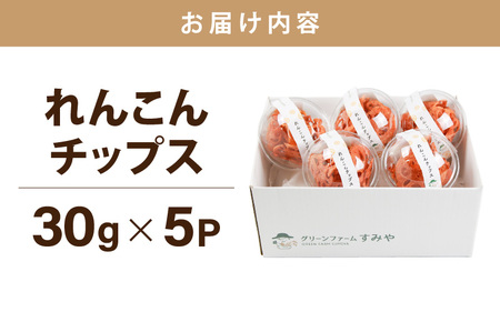 【先行予約】【極厚】堅あげ！れんこんチップス 5カップ ／ 腸活 お菓子 チップス れんこん 小分け おすすめ サクサク ※2025年11月上旬以降順次発送予定 [aw056-a016]