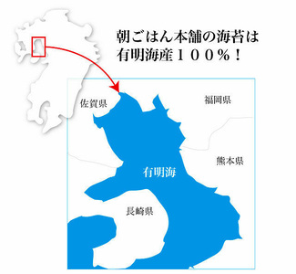福岡県産有明のり 手巻き海苔 半切100枚 吉富町/株式会社ゼロプラス[BGAA009]