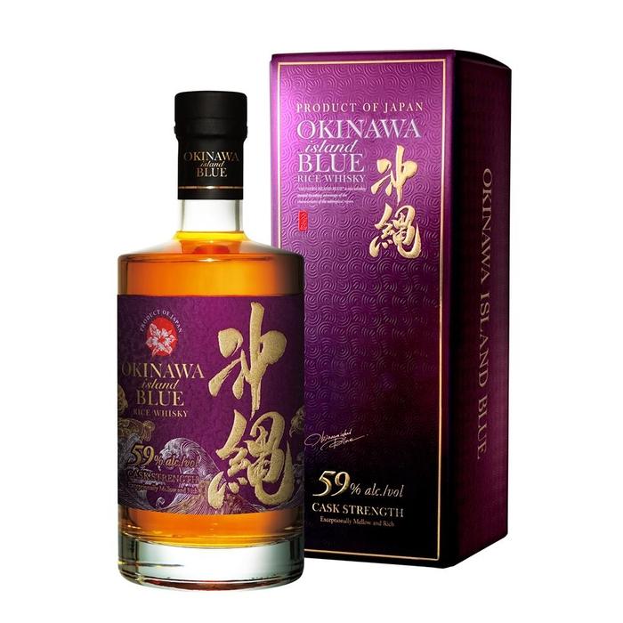 【ふるさと納税】沖縄 ISLAND BLUE 59度 700ml カスクストレングス 2024年ISC金賞受賞 | 那覇市　洋酒 泡盛 お酒 人気 ギフト 59度 那覇市 ISLAND BLUE 酒造 プレゼント 2024年 金賞受賞 高品質