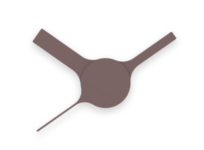 C161(ブラウン)　iconclock　ブラウン【アイコン クロック 時計 掛け時計 壁掛け とけい おしゃれ イエロー グリーン ブラウン ブラック ブルー ホワイト レッド 大阪 八尾市】