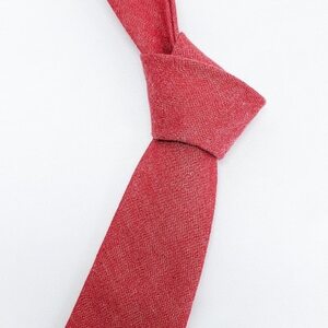 岡山デニムタイ【7.5cm巾】ストロベリーレッド【1457738】