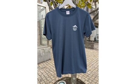逗子オリジナルTシャツ ZUSHI LOCAL「Rising Sun ネイビー」 半袖 洋服 服 男女兼用 オリジナル 生活雑貨 ファッション 日用品 おしゃれ Sサイズ