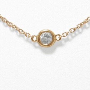 K18ピンクゴールド「2カラット」ステーションダイヤネックレス【2ct-90-3】