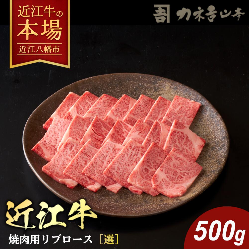 【 ふるさと納税 】 近江牛 焼肉 リブロース 500g 焼き肉 焼肉用牛肉 焼肉用 焼肉用肉 牛リブロース 牛肉 ブランド牛 銘柄牛 国産 和牛 黒毛和牛 牛 肉 お肉 国産牛肉 国産牛 国産和牛 霜降り A4ランク ギフト 冷凍 カネ吉山本