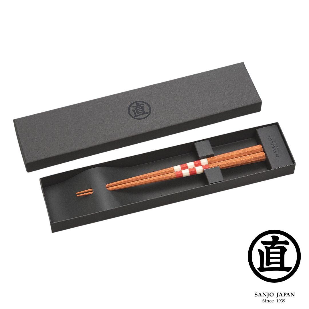 【ふるさと納税】八角箸（はし）MARUNAO Sun 紫檀 225mm 高級箸 木箸 22.5cm 紫檀箸 [マルナオ] 【031P007】