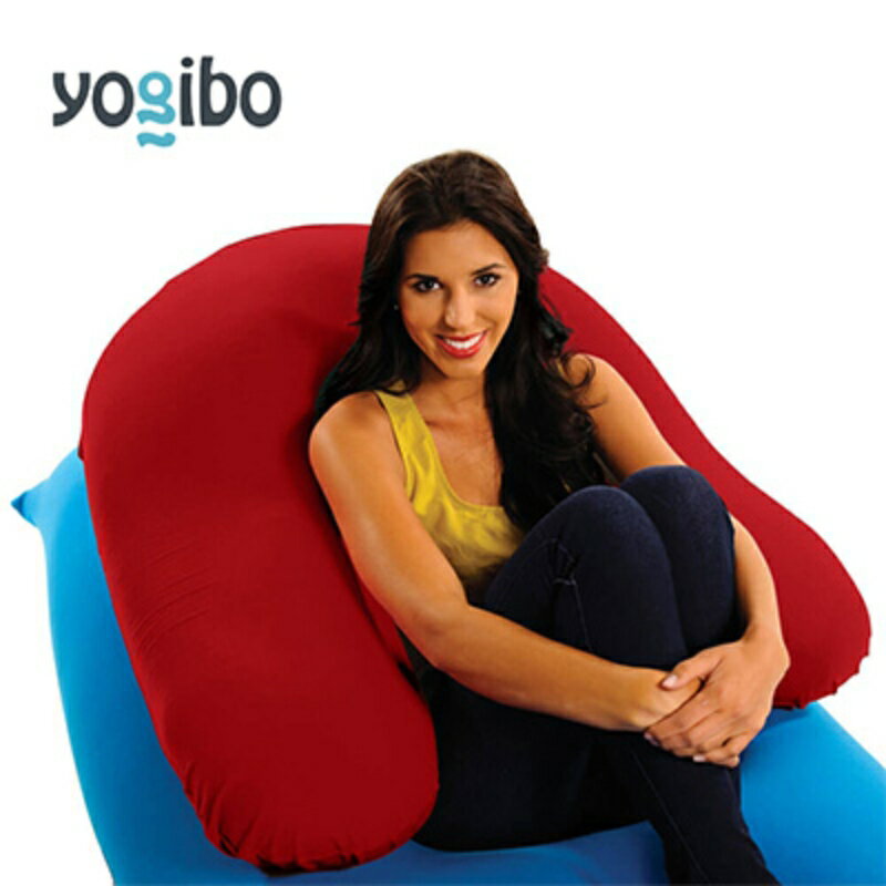 【ふるさと納税】Yogibo Support ( ヨギボー サポート ) レッド [ インテリア 寝具 ファッション ]　お届け：約2週間後発送予定(大型連休除く)