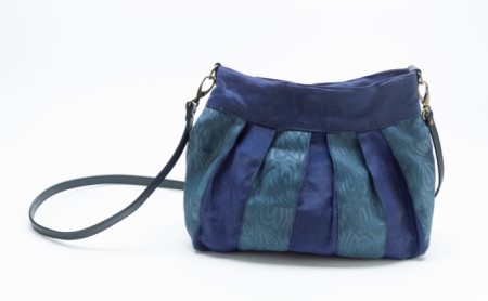 畳縁 ショルダー 紺