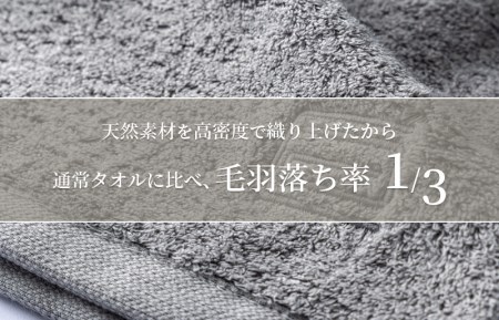 世界最高峰のタオルneiバスタオル ２枚組（グレー） ／ 人気の日用品 タオル 泉州タオル 国産タオル 泉州タオル 泉佐野タオル 日本タオル 吸水タオル 綿100％タオル 普段使いタオル シンプルタオ