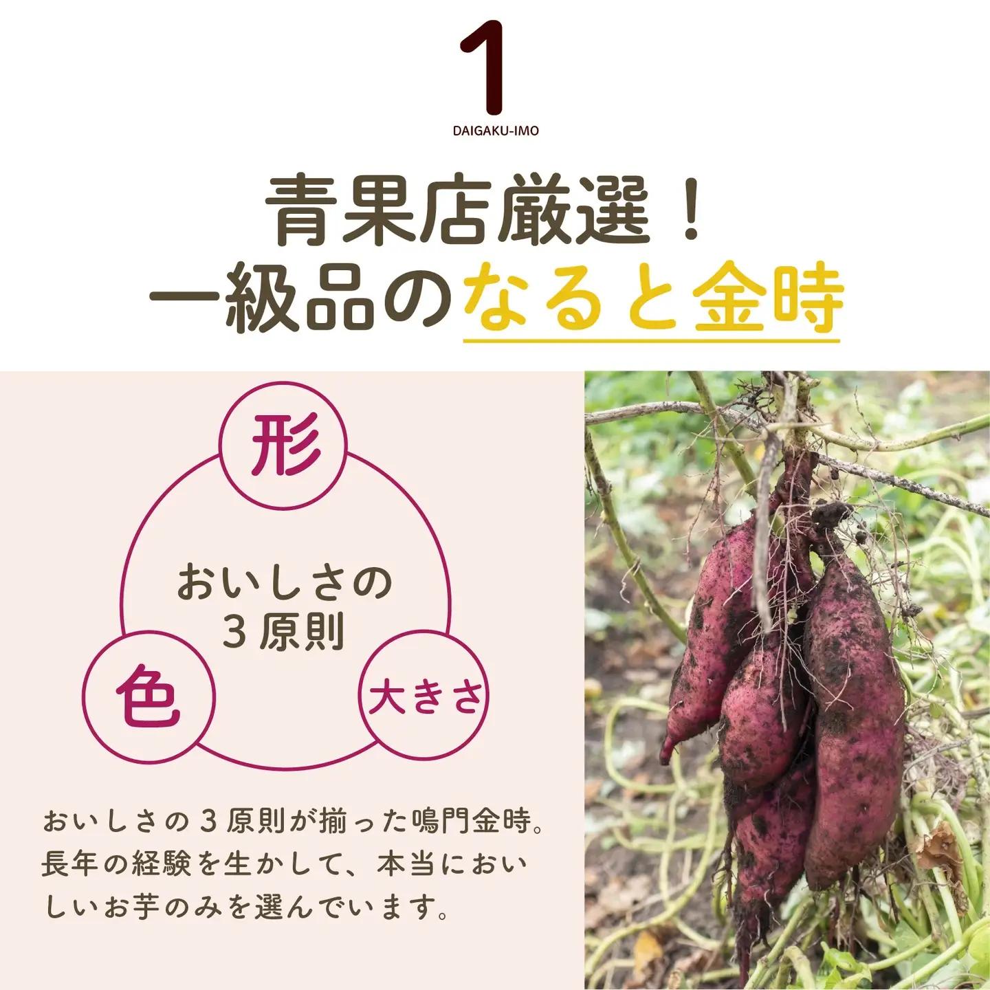 【鳴門金時】 大学芋 1kg 個包装 大学芋