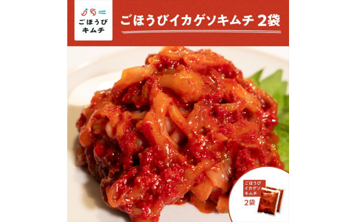 【ごほうびキムチ】イカゲソキムチ（140g×2袋）【 キムチ 神奈川県 小田原市 】 142069_FZ021