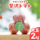 【ふるさと納税】フルーツトマト 贅沢トマト 大玉 【2kg】 よこた農園 野菜 トマト 新鮮野菜 太陽の恵み トマト料理 愛知県産 お取り寄せ グルメ 送料無料