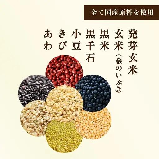【玄米 黒米】  国産100% 雑穀6種  パックご飯 36個 パックご飯