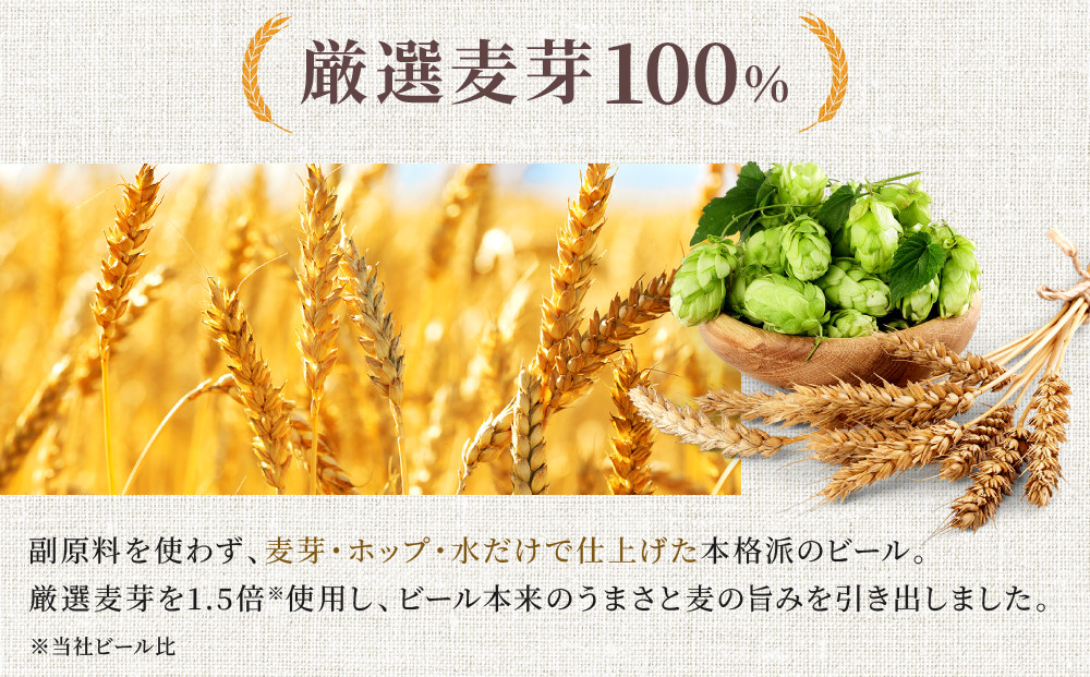 【定期便6か月】アサヒ ゴールド 生ビール 350ml/24缶