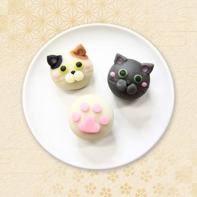 ふるさと納税 羽後町 ねこちゃんの上生菓子おまかせ5種 各2個ずつ(計10個)[No.5325-0438] |  | 01