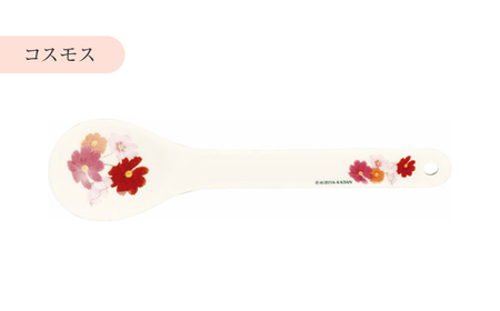 【美濃焼】 日比谷花壇　花言葉　陶製スプーンセット 【山加商店】　HBK10-126 セット スプーン 美濃焼[MEB053]