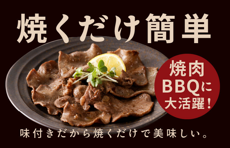 ねぎ塩 牛たん 定期便 480g×全3回 牛タン 牛肉 焼肉用 薄切り 訳あり サイズ不揃い【毎月配送コース】 099Z205
_イメージ3