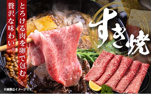 数量限定＜畜産農家応援＞【2026年9月お届け】宮崎牛 モモ 赤身肉（スライス）計500g 国産 牛肉 期間限定【SB706-S-09】