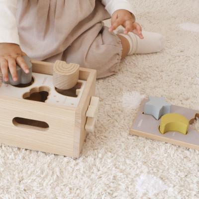 ふるさと納税 三木市 HOPPL(ホップル)スタッキングボックストイ　ひこうき(型はめパズル) |  | 03