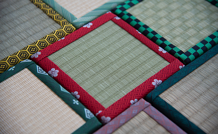 【工芸品】職人技！ まめ畳 詰め合わせ 5枚セット 150mm×150mm×15mmが4枚 150mm×300mm×15mmが1枚 工芸品 山形県 朝日町 和雑貨 コースター ミニ畳 飾り畳 たたみ タタミ 花瓶敷 花台 豆畳 人形台 和風雑貨