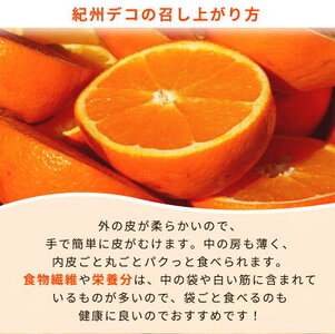 G7361_【2027年先行予約】期間限定 紀州デコ 約 5kg 完熟 紀州 有田産 色 形 味 香り 一級品 プリプリ 果肉 まろやか 甘さ ほどよい 酸味 ジューシー 旨味 不知火 人気品種 柑橘