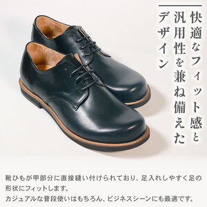 メンズ ダービーシューズ ブラック 25.5 cm レザーシューズ ダービー レザー シューズ レザー ダービー シューズ レザー ダービー シューズ 革 靴 革 靴 革 靴