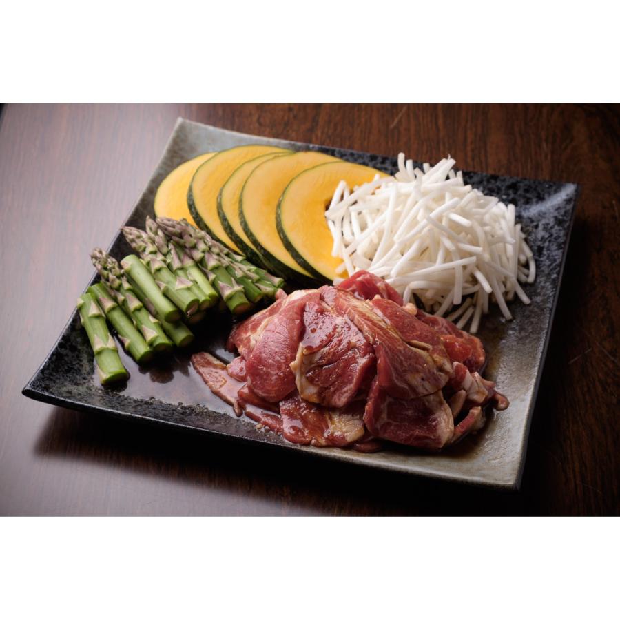＜上田精肉店＞ラム肩ロースジンギスカン300g×3
