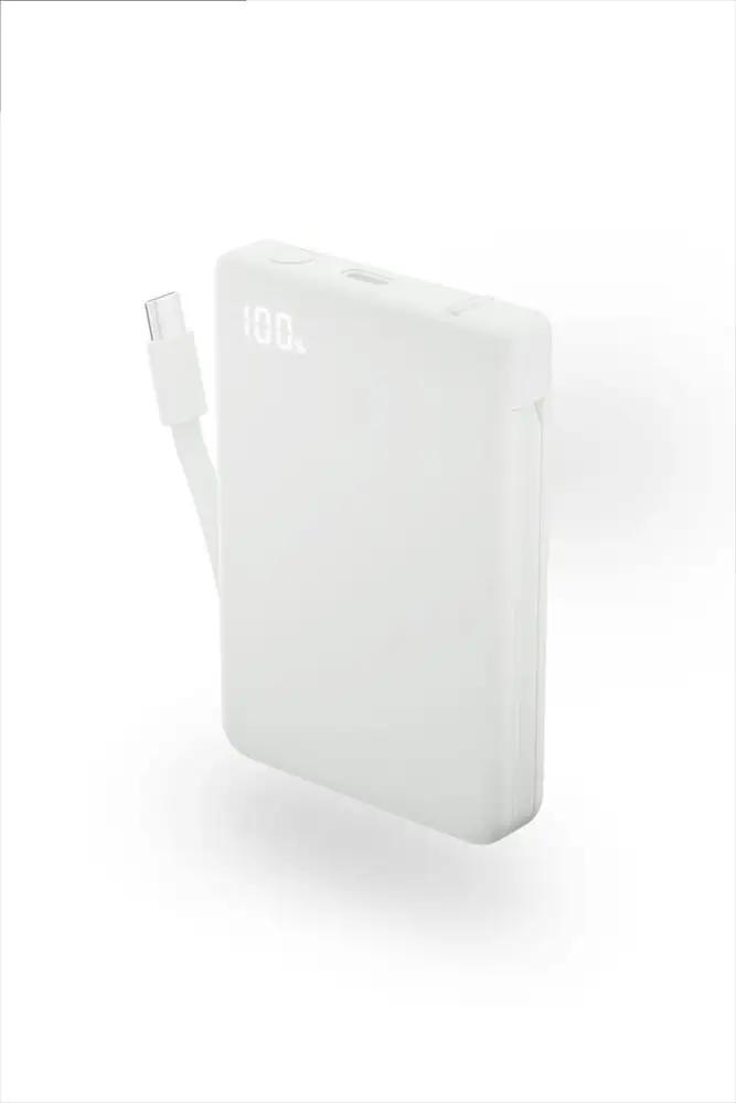 CIO モバイルバッテリー 5000mAh Mate Powerbank 002 ナチュラルホワイト [3357]