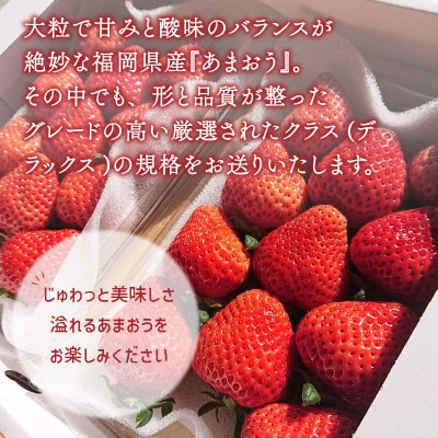 【2027年2月より順次発送】あまおうデラックス(約250-270g×4パック) (宇美町)【配送不可地域：離島】