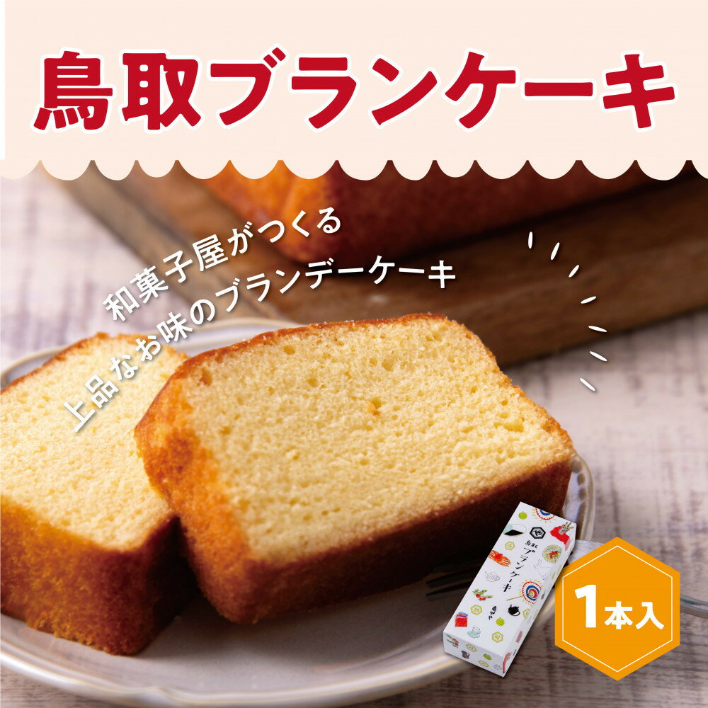 【ふるさと納税】鳥取ブランケーキ | 鳥取 食品 お菓子 スイーツ ケーキ ブランケーキ 送料無料 鳥取県 鳥取市