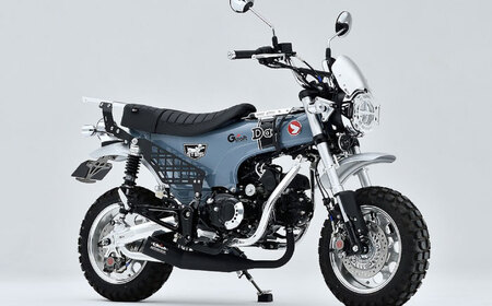 DAX125（JB04/JB06）　ダウンチューブキット / カスタム バイクカスタム カスタムパーツ　DAX125 ダウンチューブ ドレスアップ 純正エンジン対応 亀山市/有限会社ギルドデザイン [
