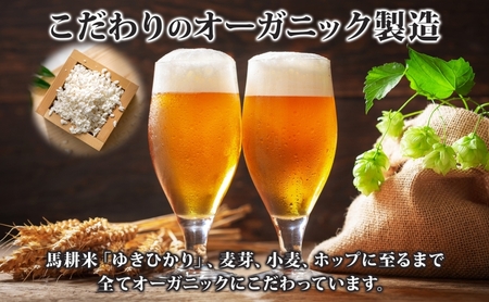 オリジナル クラフトビール Horse Farming Saison 330ml×4本 2026年1月中旬頃から配送 北海道 ビール 酒 アルコール 馬耕 ゆきひかり 米 米麹 オーガニック セゾン 