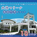 【ふるさと納税】大洗マリーナ 利用券（10万円分） 施設利用 チケット 利用券 係留料 艇置料 レジャー 体験 観光 旅行 釣り フィッシング 大洗町 大洗