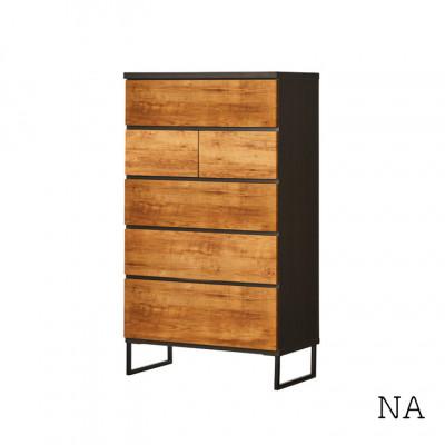 ふるさと納税 大川市 幅80ハイチェスト　ヴォルトNA/BR 国産・大川家具 |  | 01