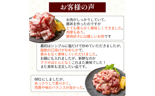 【四万十ブランド】 鶏肉 と 豚肉 の セット 計1.9kg ( 鶏もも肉 1kg と 豚肉 スライス 900g ) | 四万十ポーク スライス 四万十鶏 鶏モモ セット 豚肉 豚バラ肉 小分け 小間