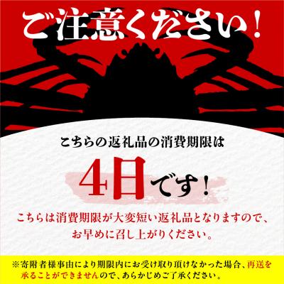 ふるさと納税 えりも町 浜茹でオオズワイガニ3尾【えりも産】【er004-004-e】 |  | 02