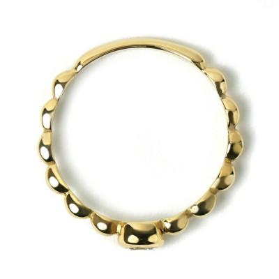 ふるさと納税 山梨県 【山梨県】【ジュエリー】K18 Puku/プク ダイヤモンド0.1ct リング　12号 |  | 02