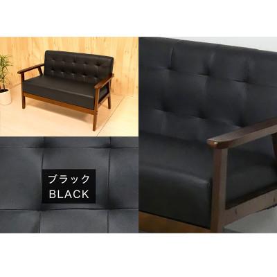 ふるさと納税 海南市 2Pソファ オスロ ブラック AKU101186601 |  | 03