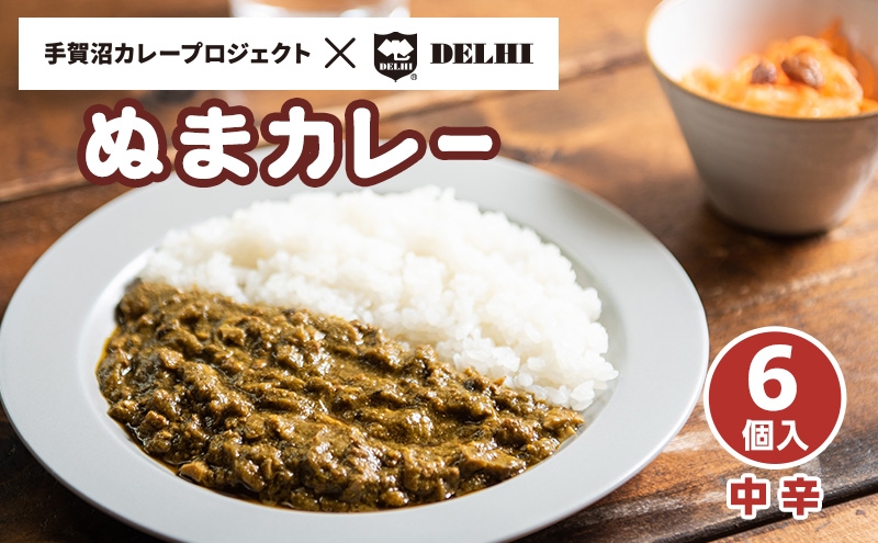 
                  【6個セット】ぬまカレー ほうれん草キーマ 中辛｜老舗デリー監修｜千葉県 柏市・手賀沼産ほうれん草使用｜レトルト 常温保存 [№5412-0622]
                