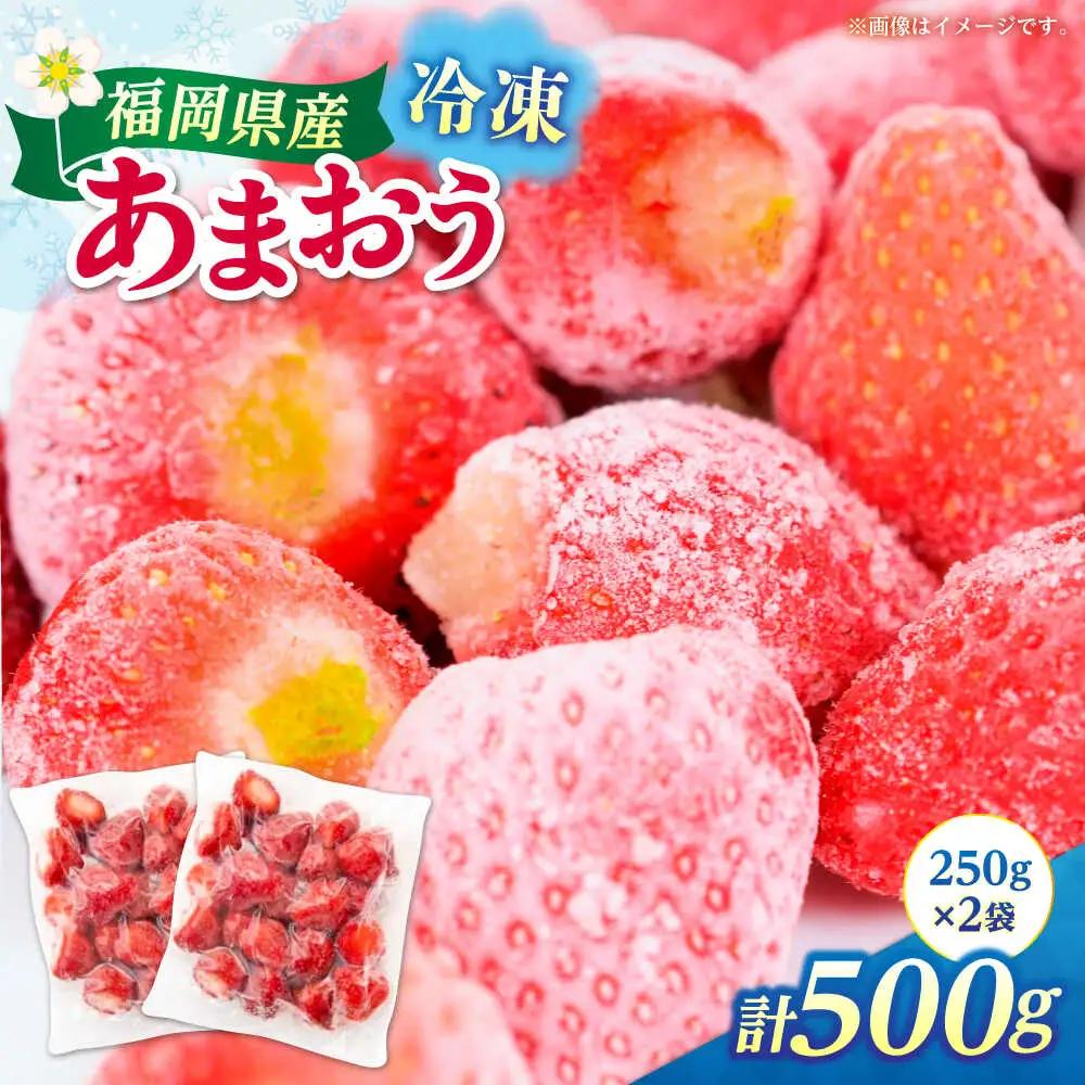冷凍あまおう 500g（250g×2個）[ABEB025] いちご 果物 [ABEB025]