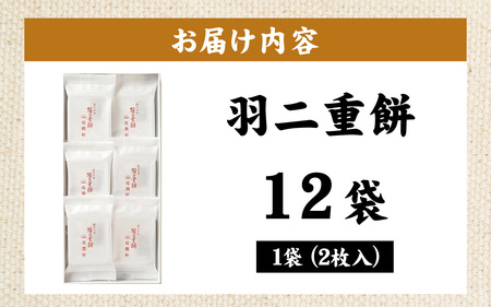 羽二重餅 12袋入り [A-046003] / 羽二重餅 餅 もち ふんわり 餅菓子 菓子 和菓子 銘菓 絹 個包装 ギフト プレゼント