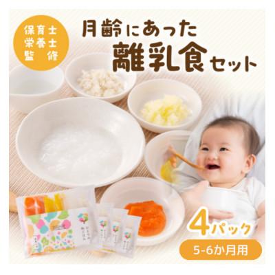 ふるさと納税 宮崎市 月齢にあった離乳食セット(5-6か月)離乳食セット660g
