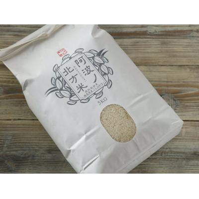 ふるさと納税 阿波市 1等米、食味値80点以上の【阿波ノ北方米コシヒカリ5kg】