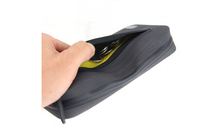 R250 防水スマートライドポーチ  スーパーDX3 フルオープン  W小銭入れ ブラック