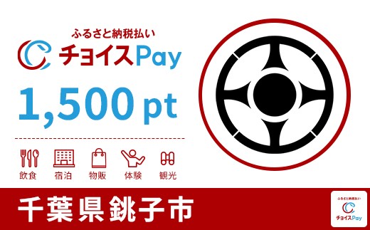 
            銚子市チョイスPay 1,500pt【会員限定のお礼の品】
          