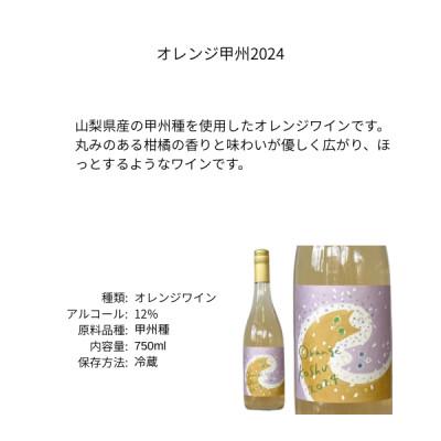 ふるさと納税 山梨市 三養醸造 オレンジ甲州 750ml×1本 |  | 01