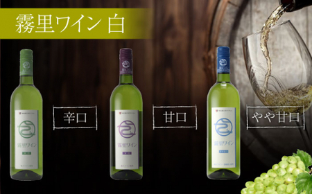 霧里ワイン 6本セット ワイン 受賞 飲み比べ ワインセット ギフト 三次市 / 広島三次ワイナリー[APAZ028]