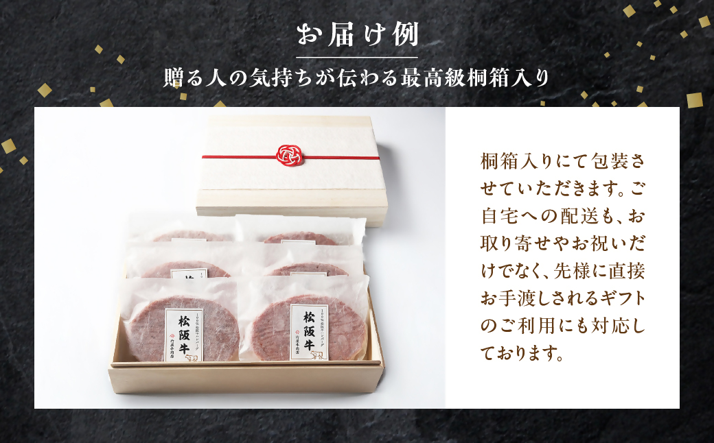 【印籠桐箱入】松阪牛ハンバーグ　140ｇ×5個 国産牛 和牛 ブランド牛 JGAP家畜・畜産物 農場HACCP認証農場 牛肉 肉 高級 人気 おすすめ 神戸牛 近江牛 に並ぶ 日本三大和牛 松阪 松坂