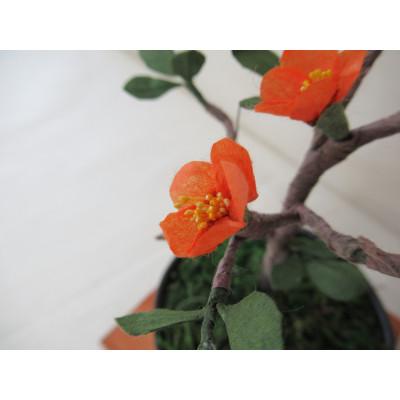 ふるさと納税 東秩父村 細川紙フラワー「くさぼけの花(小)」 |  | 02