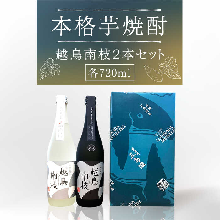 【ふるさと納税】【柔らかい口当たりとフルーティーな味わい♪】 越鳥南枝 2本セット 各720ml×1本【五島灘酒造】 [RAW006]