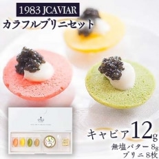 1983 J.CAVIAR カラフルブリニセット　(小林市)